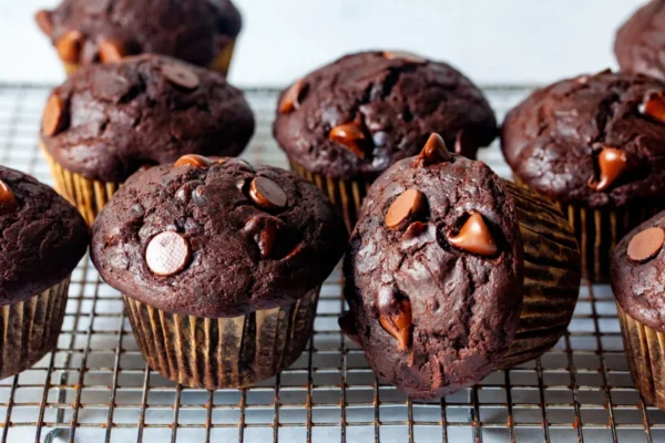 Double Chocolate  Muffin
